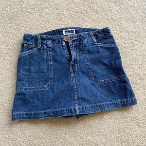 Vintage Xhileration denim skort